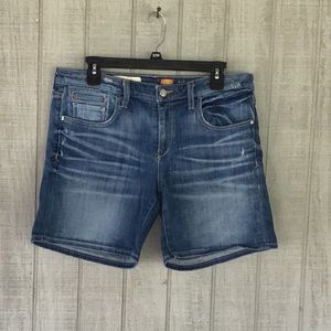 Pilcro & the letterpress Jean shorts (Anthro)